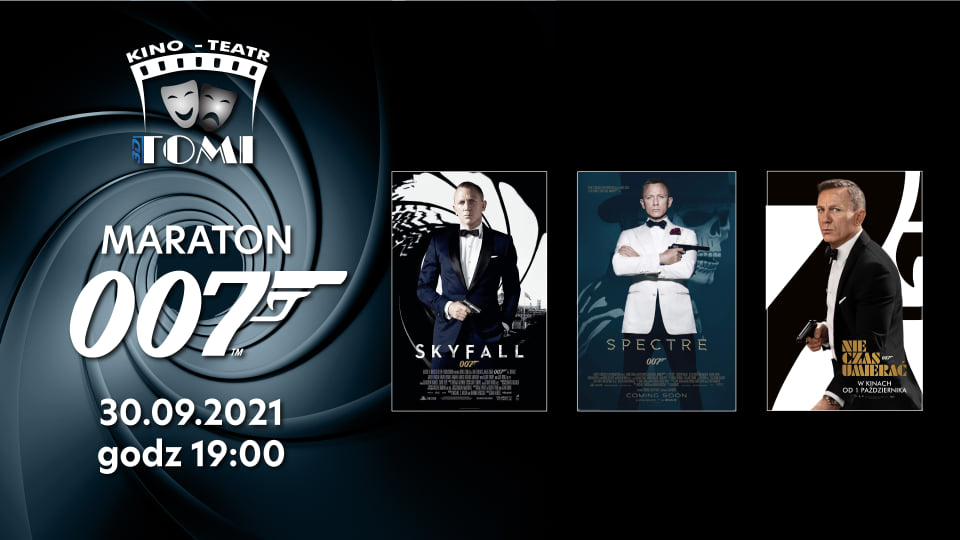 James Bond rozgrzeje ekrany w Tomi!
