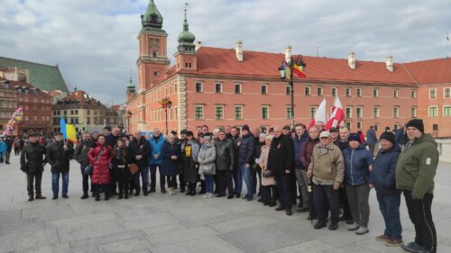 Pabianicka delegacja na uroczystościach w Warszawie