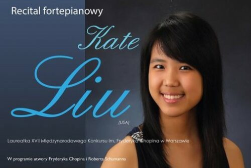 Recital fortepianowy Kate Liu