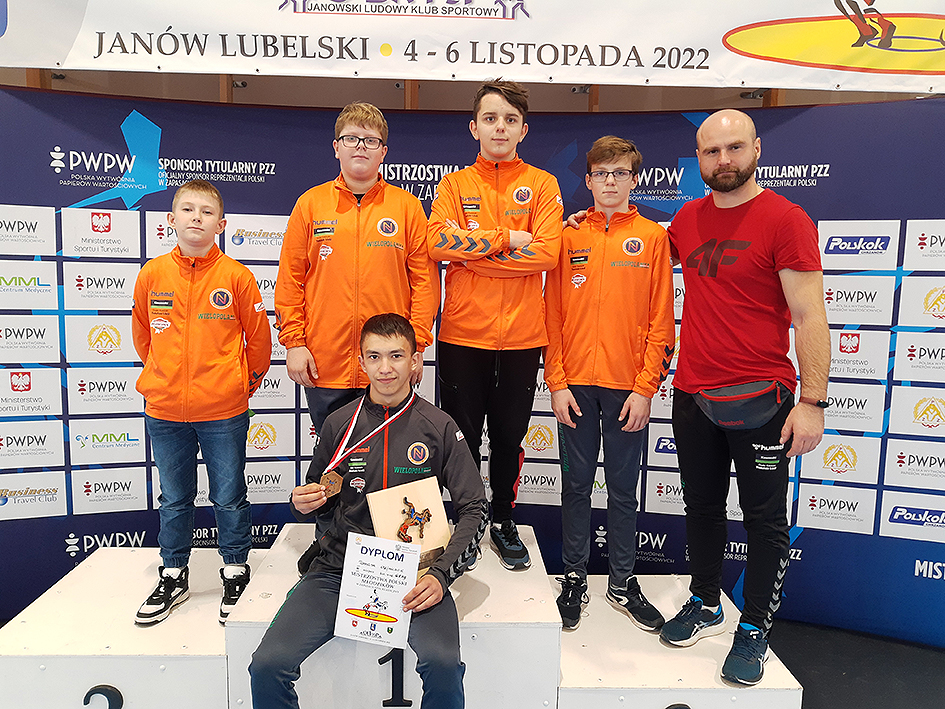 Tomek Olejniczak brązowym medalistą mistrzostw Polski młodzików