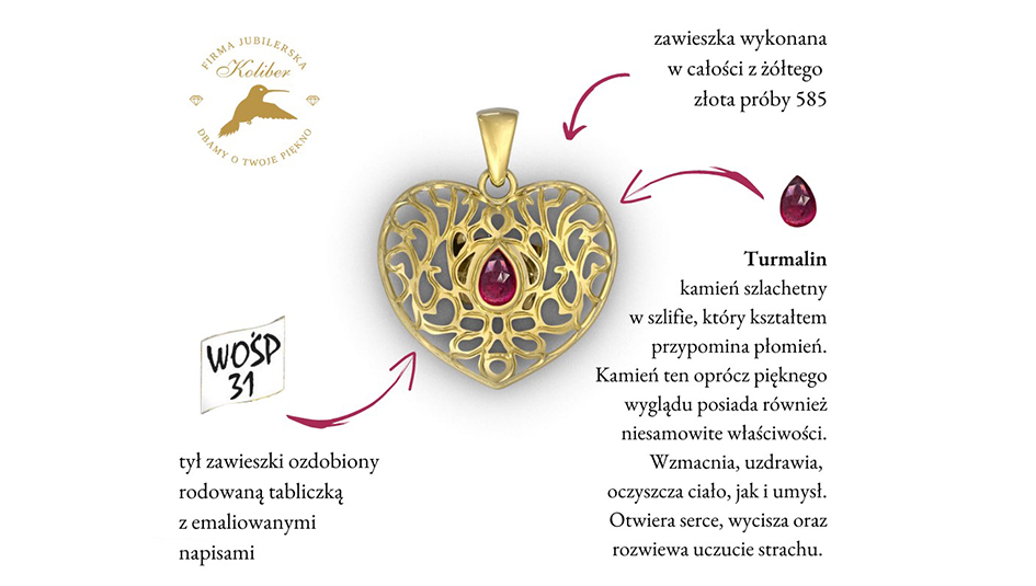 Złoty wisiorek-serce, pamiątkowy medal, imię dla drzewa…