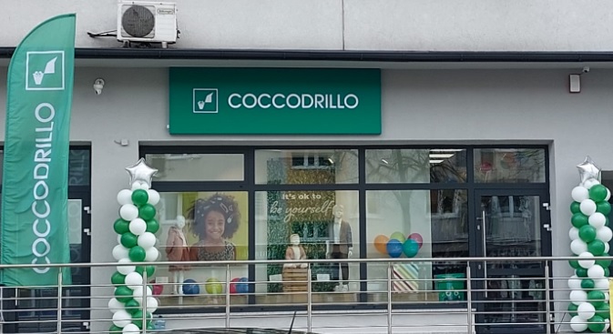 Coccodrillo – ubrania dziecięce w nowo otwartym sklepie w Pabianicach.