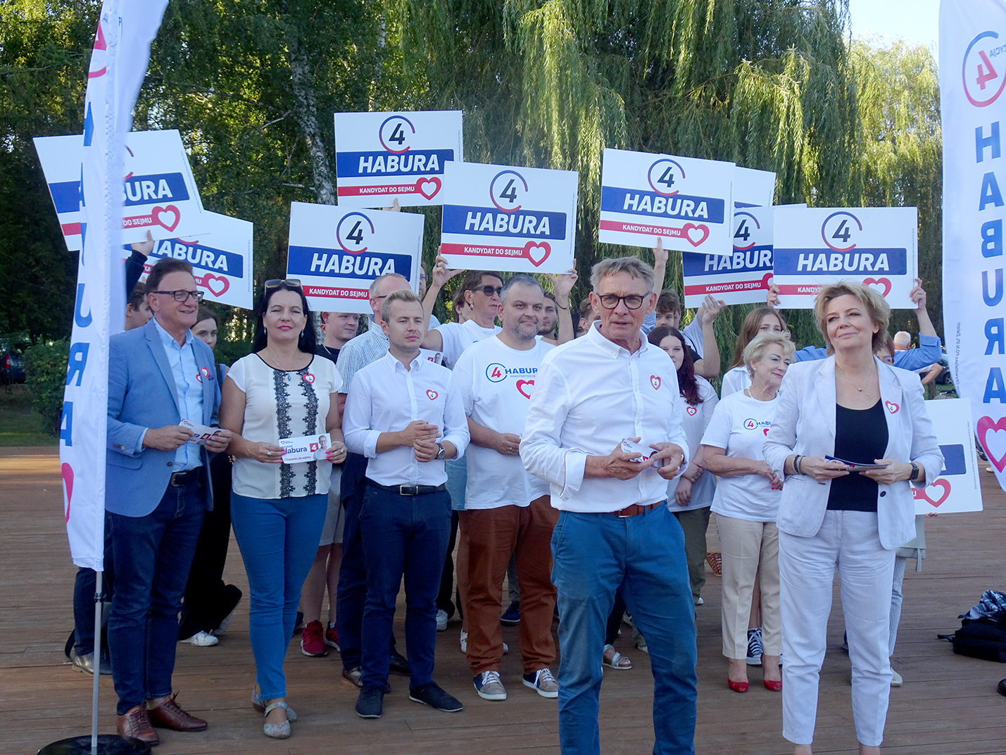 Poparcie prezydent Łodzi dla Krzysztofa Habury