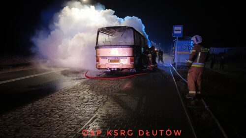 Autobus w ogniu