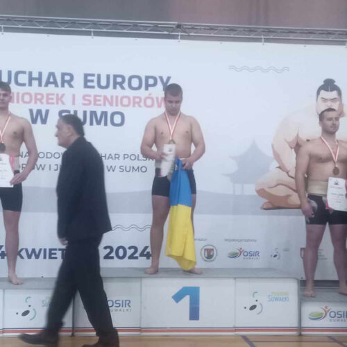 Artur Pik wicemistrzem Polski seniorów w sumo